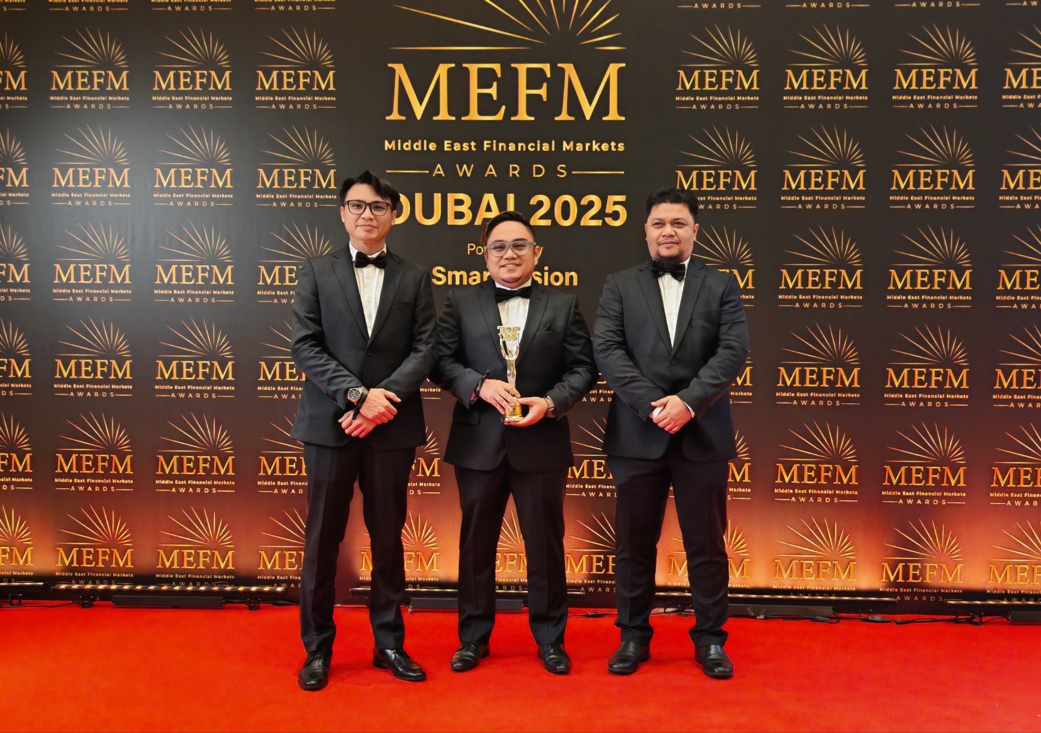 TradingPRO Named Among TOP100 Trusted Financial Institutions at MEFM Awards Dubai 2025, Organized by Smart Vision