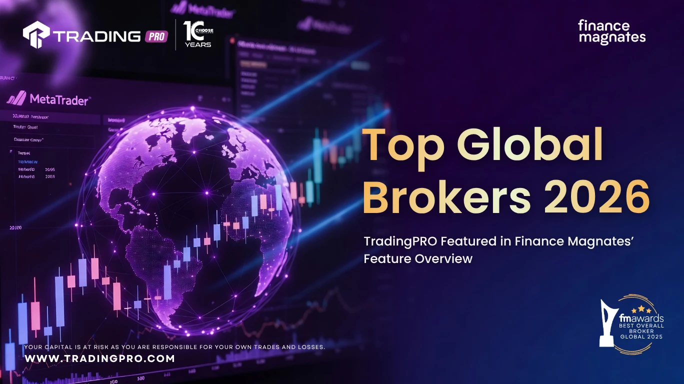 Top Global Brokers 2026: TradingPRO Featured in Finance Magnates’ Feature Overview
